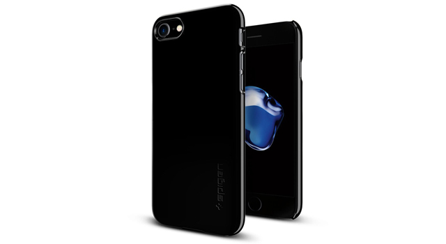 SGP Case Thin Fit Jet Black for iPhone 7